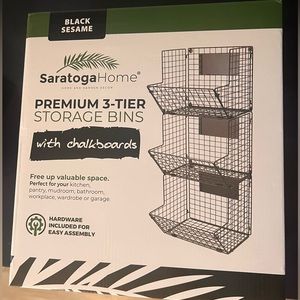 3-Tier Storage Bins for Organization